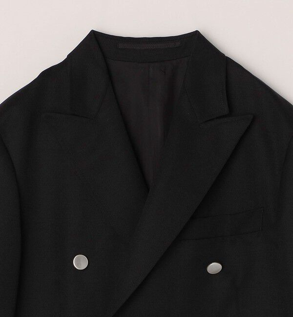 SHIPS「BATEAUX DE SHIPS: ウール/モヘヤ ダブルブレスト ジャケット」|テーラードジャケット|