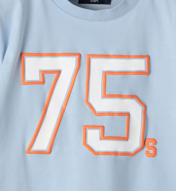 SHIPS KIDS「SHIPS KIDS:140～160cm / ナンバリング デザイン 半袖 Tシャツ」|Tシャツ・カットソー|