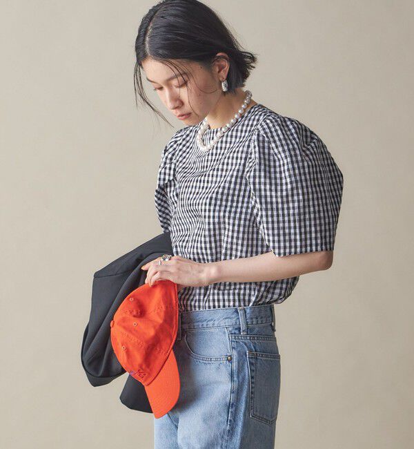 SHIPS for women「SHIPS NINE CASE:エンブロイダリー キャップ」|キャップ・キャスケット|