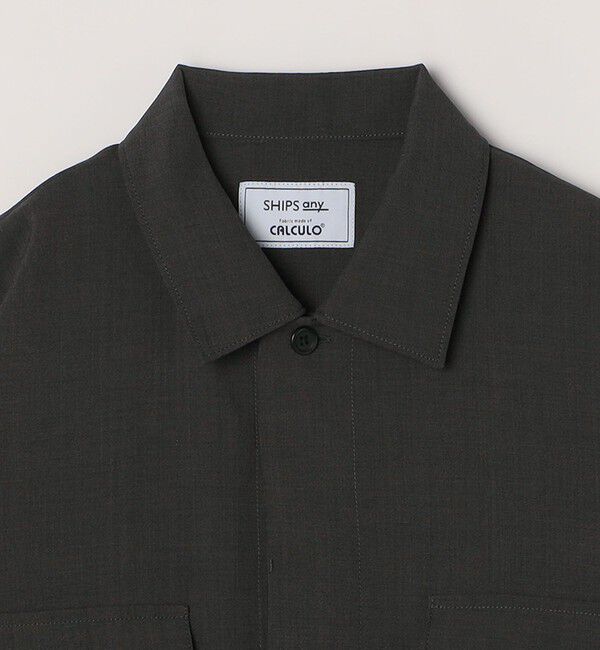 SHIPS any「SHIPS any:〈通気性/遮熱〉CALCULO サマートロピカル BDU シャツ◇」|シャツ・ブラウス|