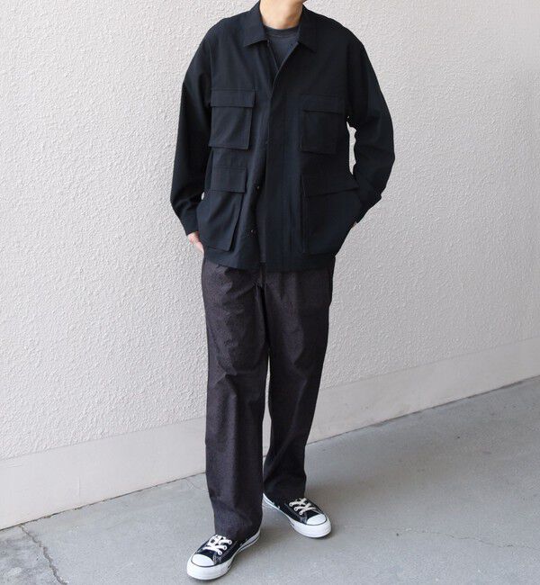 SHIPS any「SHIPS any:〈通気性/遮熱〉CALCULO サマートロピカル BDU シャツ◇」|シャツ・ブラウス|