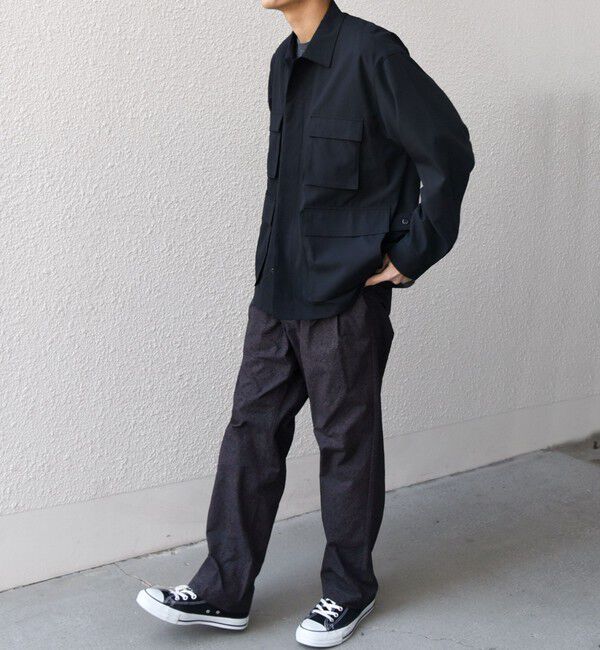 SHIPS any「SHIPS any:〈通気性/遮熱〉CALCULO サマートロピカル BDU シャツ◇」|シャツ・ブラウス|