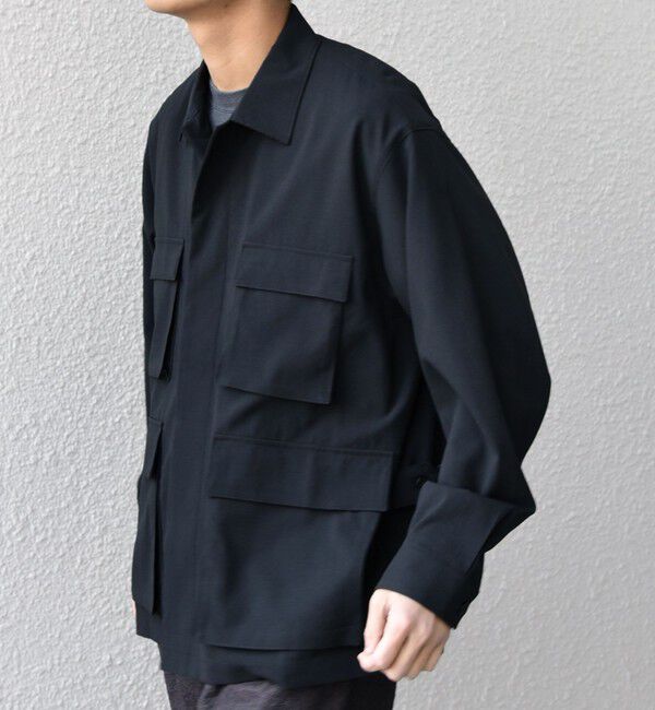 SHIPS any「SHIPS any:〈通気性/遮熱〉CALCULO サマートロピカル BDU シャツ◇」|シャツ・ブラウス|