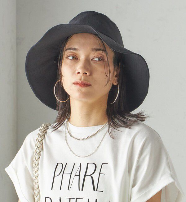 SHIPS for women「Revis.:〈UVカット/撥水〉サファリ ハット」|ハット|
