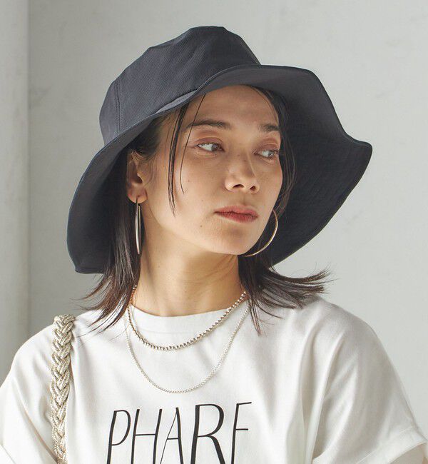 SHIPS for women「Revis.:〈UVカット/撥水〉サファリ ハット」|ハット|