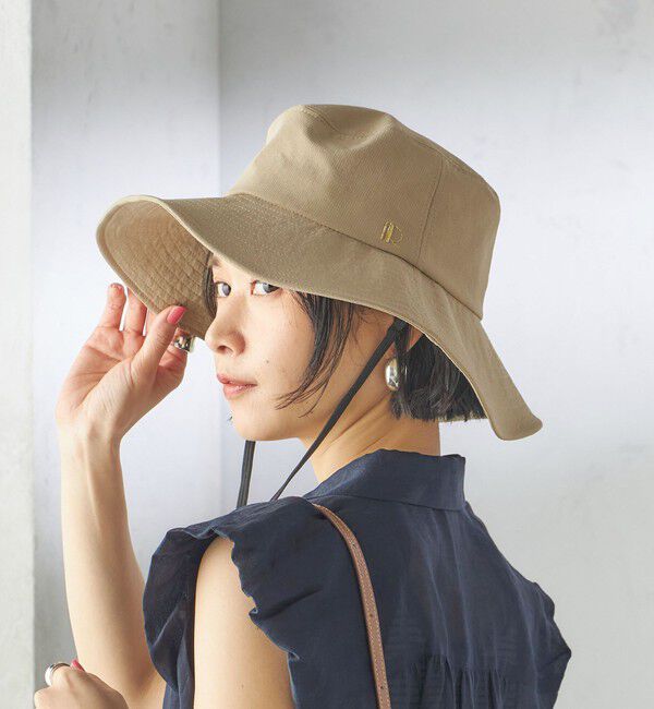 SHIPS for women「Revis.:〈UVカット/撥水〉サファリ ハット」|ハット|