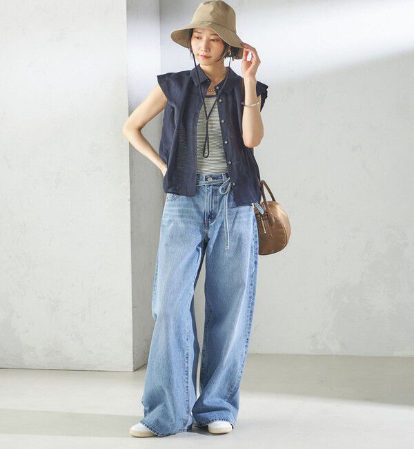 SHIPS for women「Revis.:〈UVカット/撥水〉サファリ ハット」|ハット|