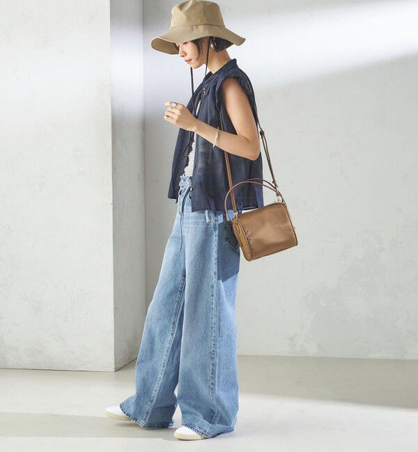 SHIPS for women「Revis.:〈UVカット/撥水〉サファリ ハット」|ハット|