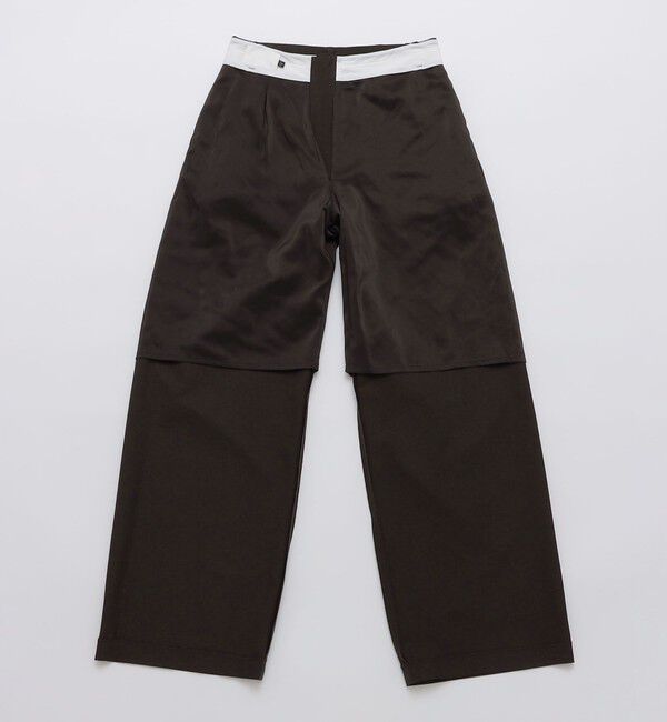 SHIPS「AMOMENTO: WOOL WIDE PANTS」|その他|