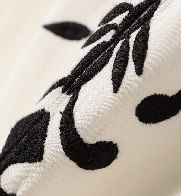 quaranciel「quaranciel:〈洗濯機可能〉エンブロイダリー フレア ロング スカート」|スカート|