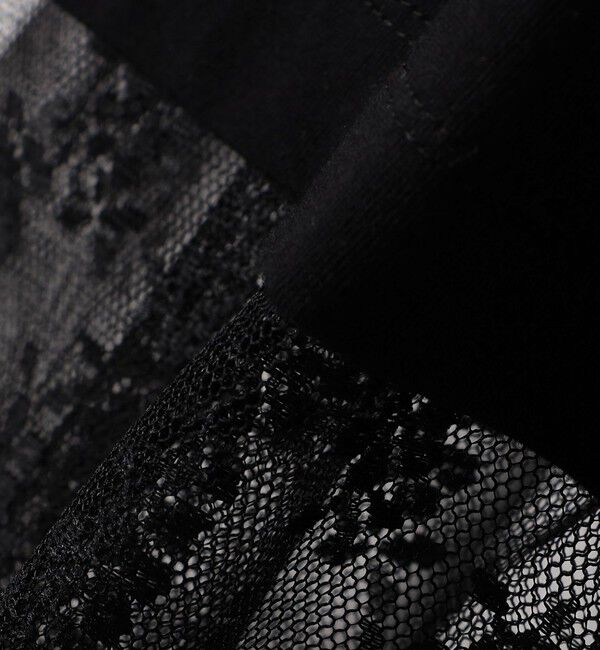 SHIPS for women「【WEB限定】ラッセル レース ドッキング TEE」|Tシャツ・カットソー|