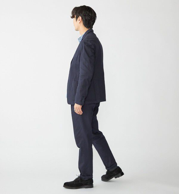 SHIPS「MARCEL LASSANCE:〈セットアップ対応〉G/DYED PIQUE TROUSERS」|チノ|