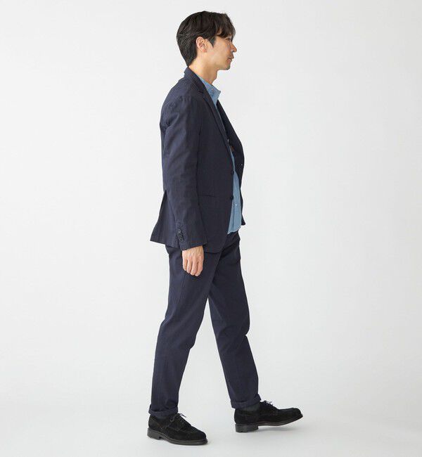 SHIPS「MARCEL LASSANCE:〈セットアップ対応〉G/DYED PIQUE TROUSERS」|チノ|