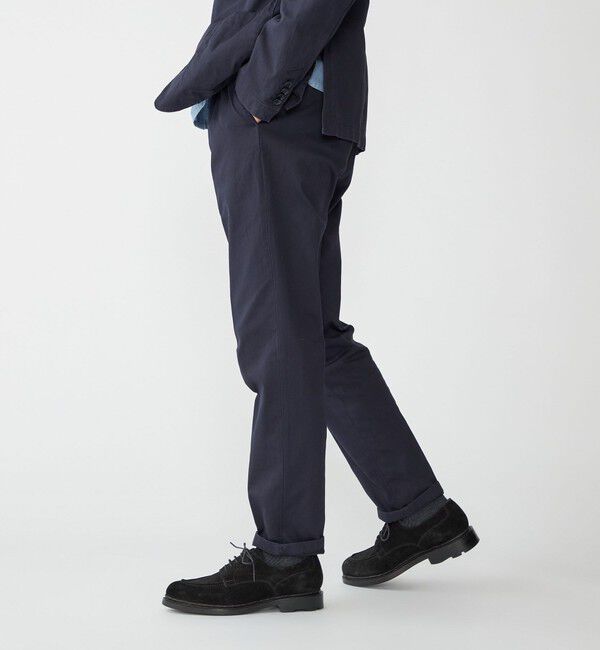 SHIPS「MARCEL LASSANCE:〈セットアップ対応〉G/DYED PIQUE TROUSERS」|チノ|