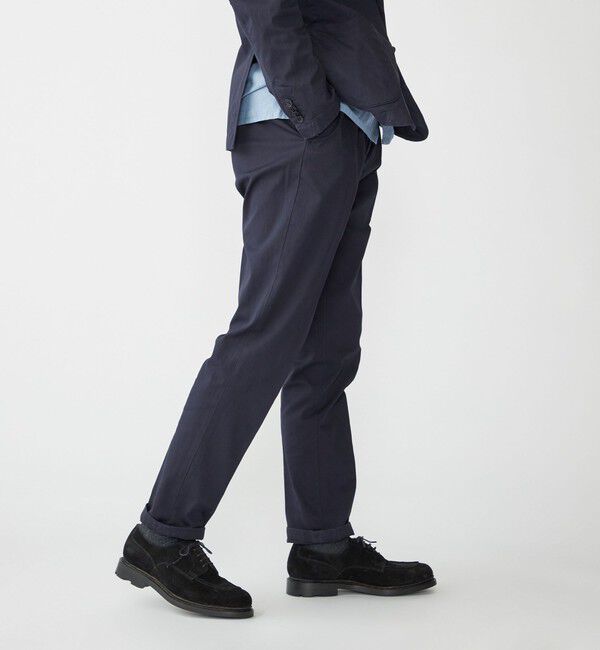 SHIPS「MARCEL LASSANCE:〈セットアップ対応〉G/DYED PIQUE TROUSERS」|チノ|