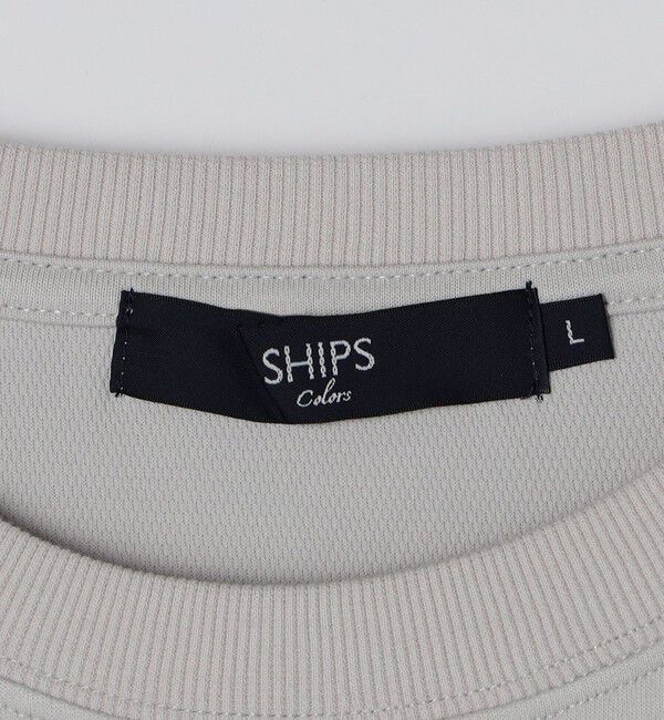 SHIPS Colors 「SHIPS Colors:バック メッシュ ロゴ Tシャツ」|Tシャツ・カットソー|