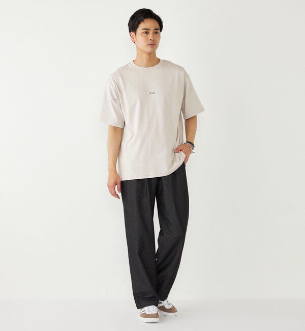 SHIPS Colors 「SHIPS Colors:バック メッシュ ロゴ Tシャツ」|Tシャツ・カットソー|