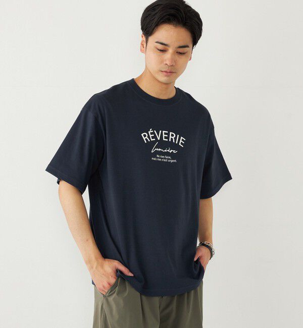 SHIPS Colors 「SHIPS Colors:バック メッシュ ロゴ Tシャツ」|Tシャツ・カットソー|ネイビー