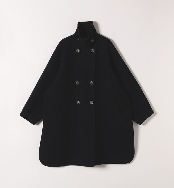 quaranciel: リバー スタンド & テーラード ダブルブレスト Aライン