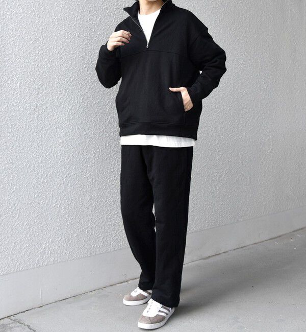 SHIPS any「SHIPS any:〈洗濯機可能〉コットン ジャガード 裏毛 スウェット イージー パンツ(セットアップ対応)◇」|チノ|