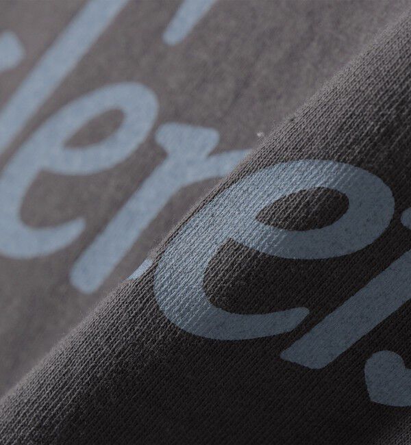 SHIPS for women「《予約》【WEB限定】バック タック ショート スリーブ ロゴ プリント TEE」|Tシャツ・カットソー|