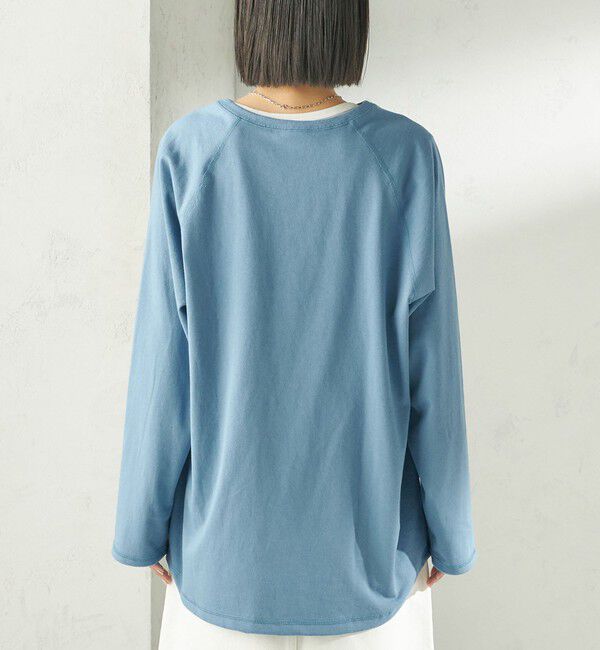 SHIPS for women「《予約》【SHIPS別注】onit: ヘンリー ネック プルオーバー」|Tシャツ・カットソー|