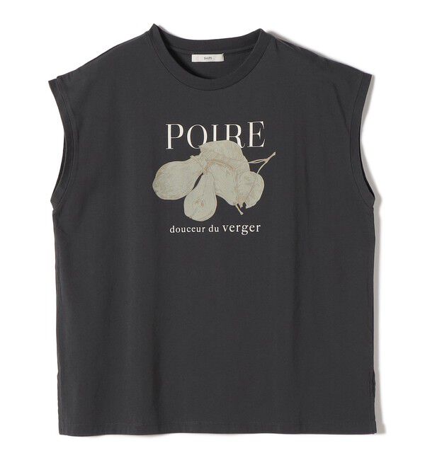 SHIPS for women「《予約》【WEB限定】	オーガニック コットン フルーツ TEE」|Tシャツ・カットソー|