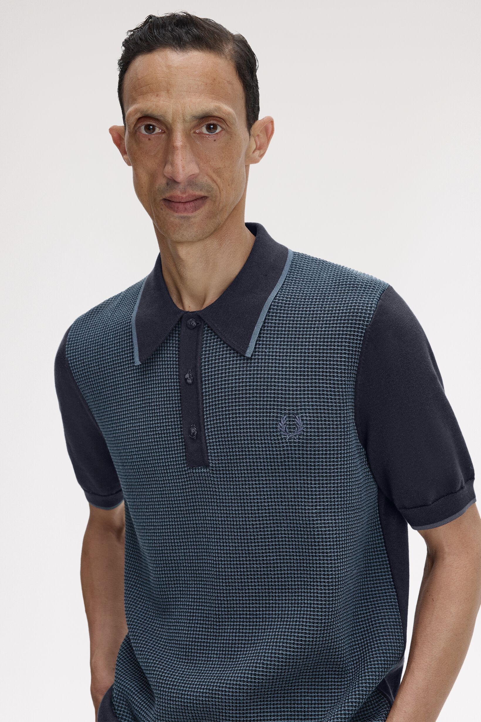 FRED PERRY 「Tonic Waffle Knitted Shirt」|ポロシャツ|