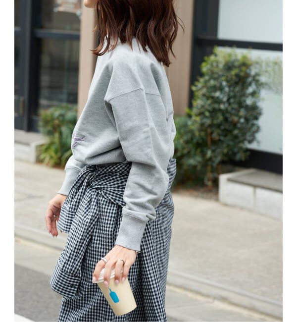 OUTDOOR PRODUCTS Usual Things「≪予約≫RATIONAL GIRL ロゴ刺繍スウェットプルオーバー」|スウェット・ジャージ|