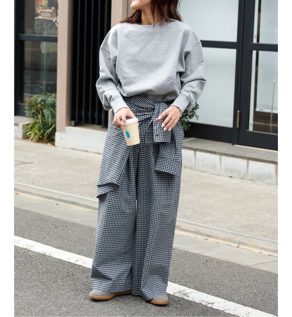 OUTDOOR PRODUCTS Usual Things「≪予約≫RATIONAL GIRL ロゴ刺繍スウェットプルオーバー」|スウェット・ジャージ|