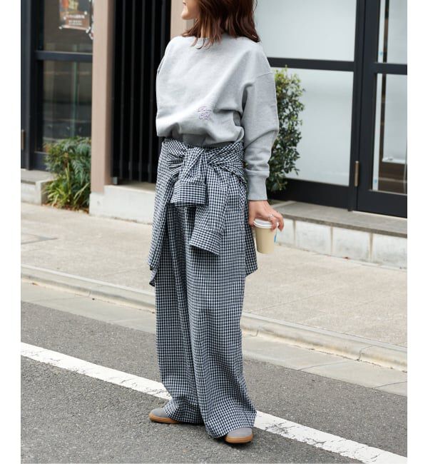 OUTDOOR PRODUCTS Usual Things「≪予約≫RATIONAL GIRL ロゴ刺繍スウェットプルオーバー」|スウェット・ジャージ|