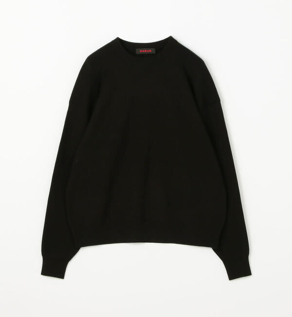 CABaN「CABaN コットンカシミヤ クルーネックプルオーバー」|ニット・セーター|