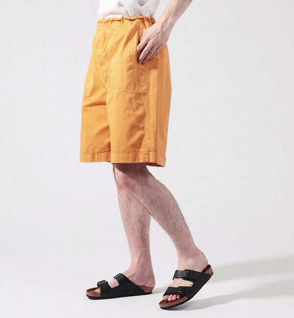 BLUE WORK「ブロークンツイル ワイドイージーショートパンツ」|その他|