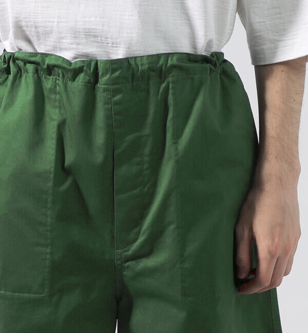 BLUE WORK「ブロークンツイル ワイドイージーショートパンツ」|その他|