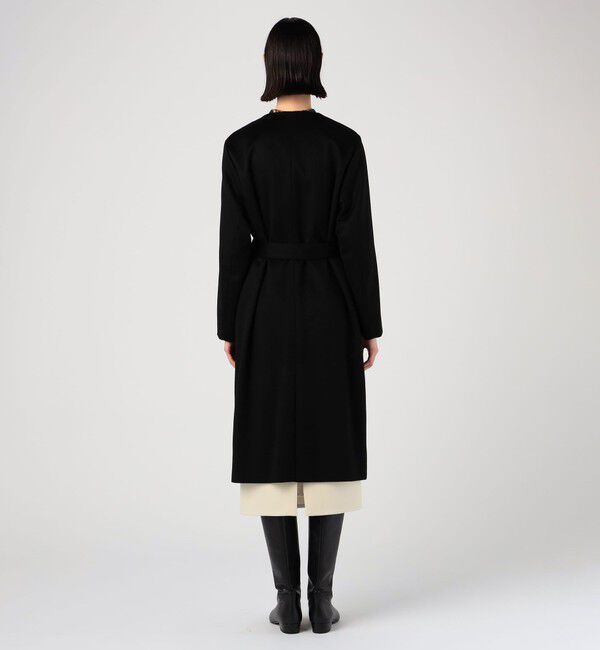 TOMORROWLAND collection「ピュアカシミヤ ノーカラーコート」|ノーカラーコート|