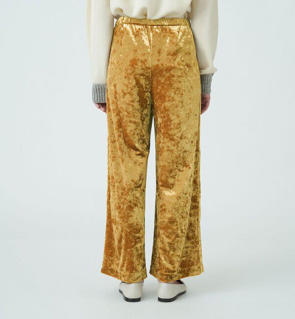 MACPHEE「クラッシュベロア イージーワイドパンツ」|その他|