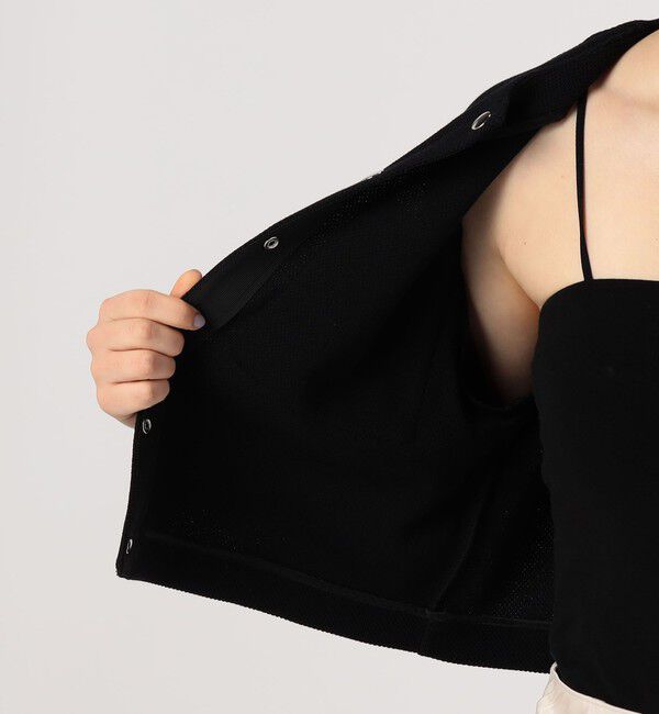 Ballsey「イギージャージー ショートカーディガン」|カーディガン|