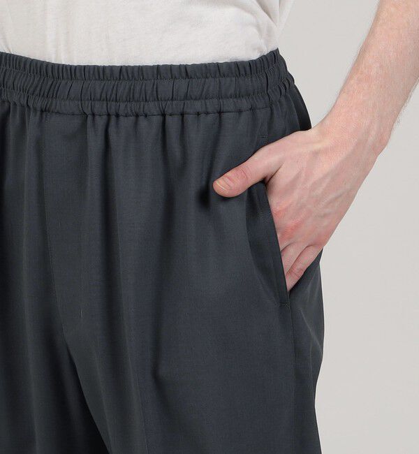 TOMORROWLAND MENS「ポリエステルウール イージーパンツ」|その他|