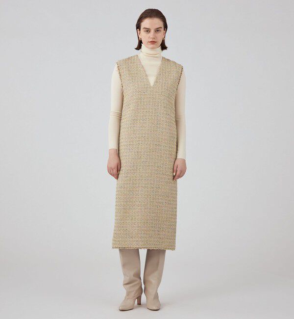 Ballsey「Citrine Vネックワンピース」|ワンピース|