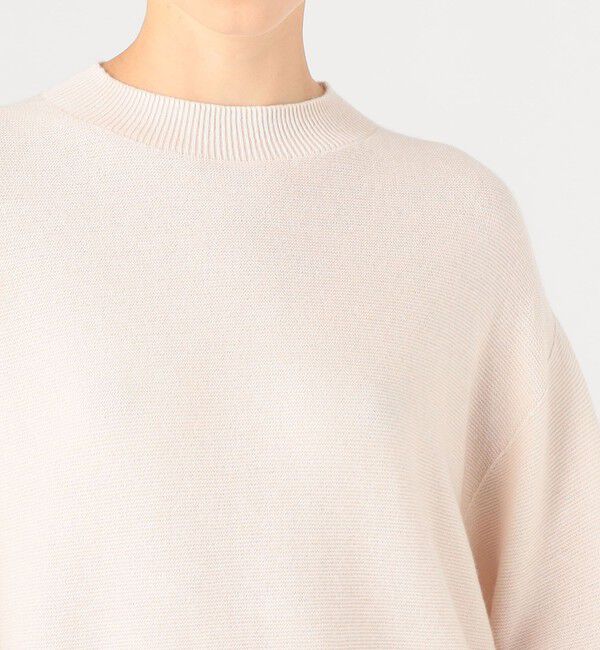 GALERIE VIE「カシミヤコットン ビルドネックプルオーバー」|ニット・セーター|