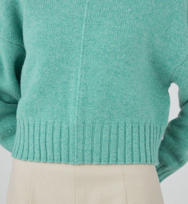 MACPHEE「ラムカシミヤ クルーネックプルオーバー」|ニット・セーター|