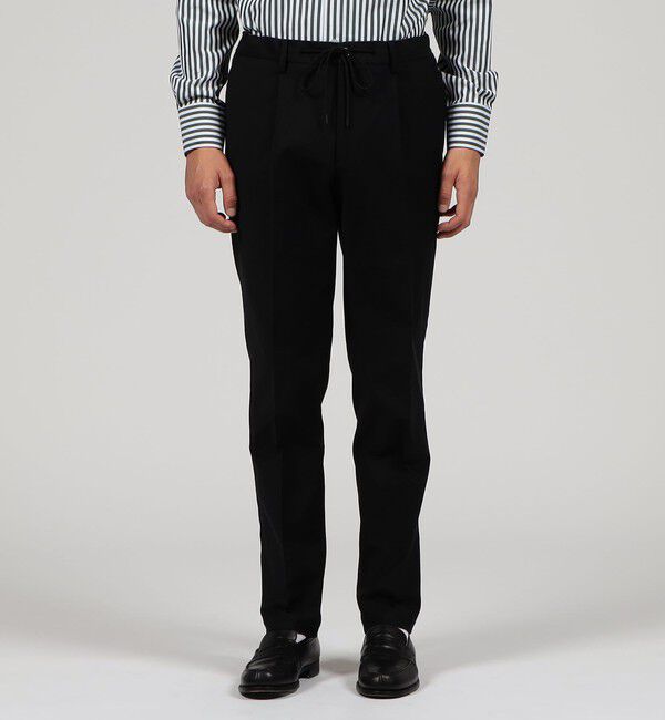 TOMORROWLAND MENS「コットンオックスフォード 1プリーツイージースラックス」|スラックス|