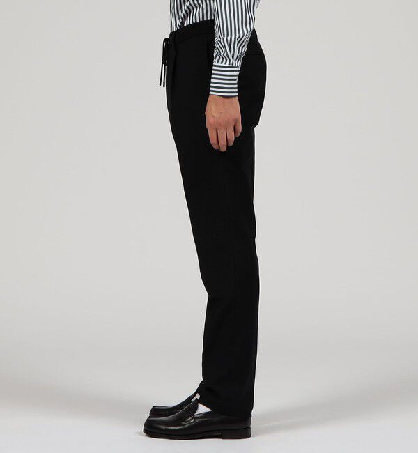 TOMORROWLAND MENS「コットンオックスフォード 1プリーツイージースラックス」|スラックス|