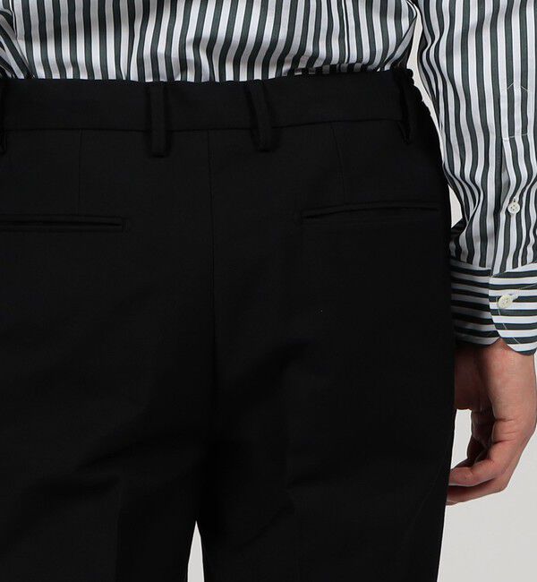 TOMORROWLAND MENS「コットンオックスフォード 1プリーツイージースラックス」|スラックス|