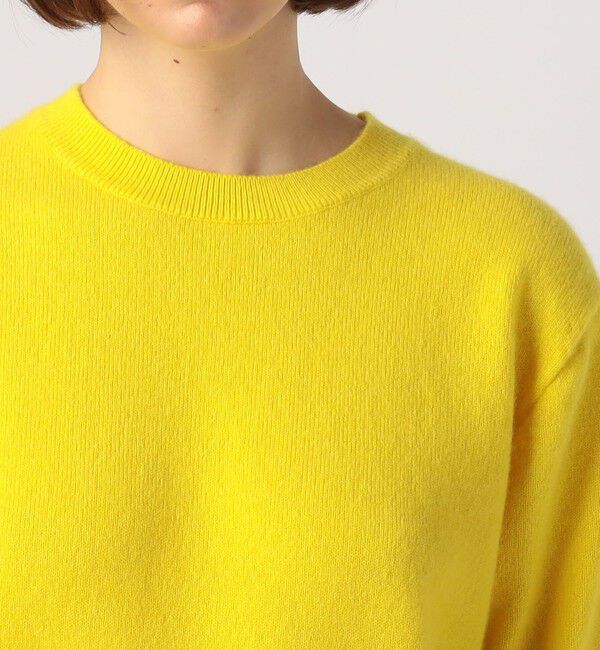 GALERIE VIE「バルキーカシミヤ クルーネックプルオーバー」|ニット・セーター|