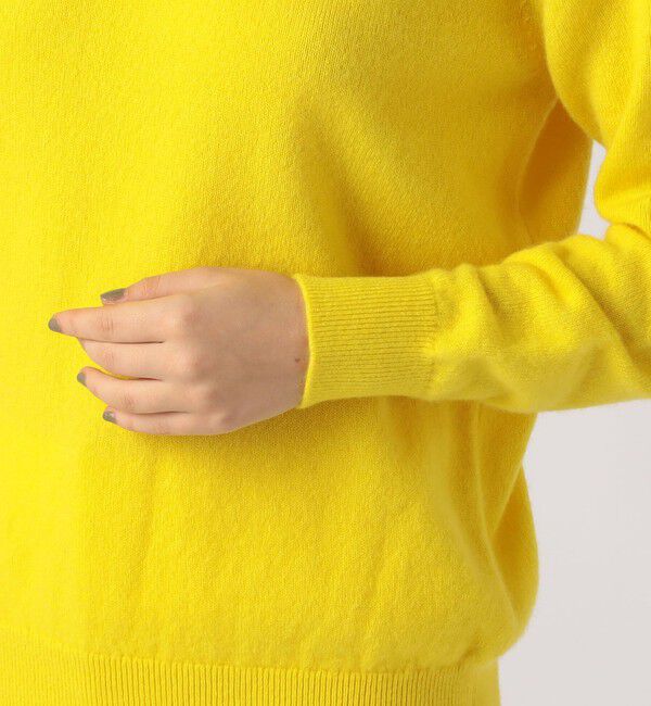 GALERIE VIE「バルキーカシミヤ クルーネックプルオーバー」|ニット・セーター|