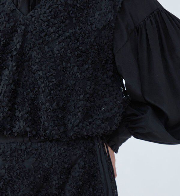 Ballsey「サークルフラワーチュール 2-wayミニトップス」|プルオーバー|