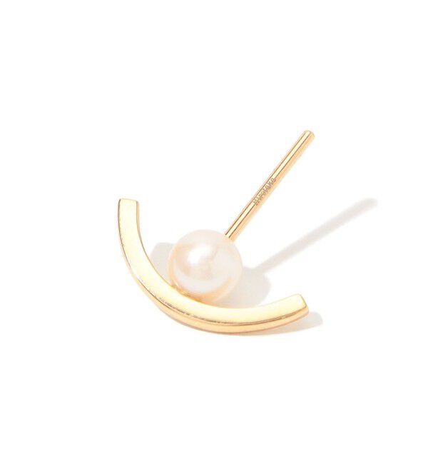 TOMORROWLAND GOODS「【別注】Hirotaka パール ピアス」|ピアス|92 ゴールド系