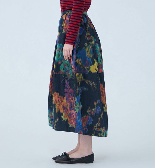 TOMORROWLAND collection「ローズトレミエール タックバレルスカート」|スカート|