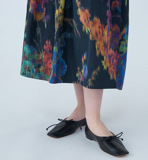 TOMORROWLAND collection「ローズトレミエール タックバレルスカート」|スカート|